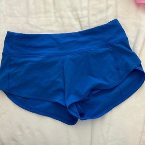Lululemon speed up low rise lined shorts 2.5”